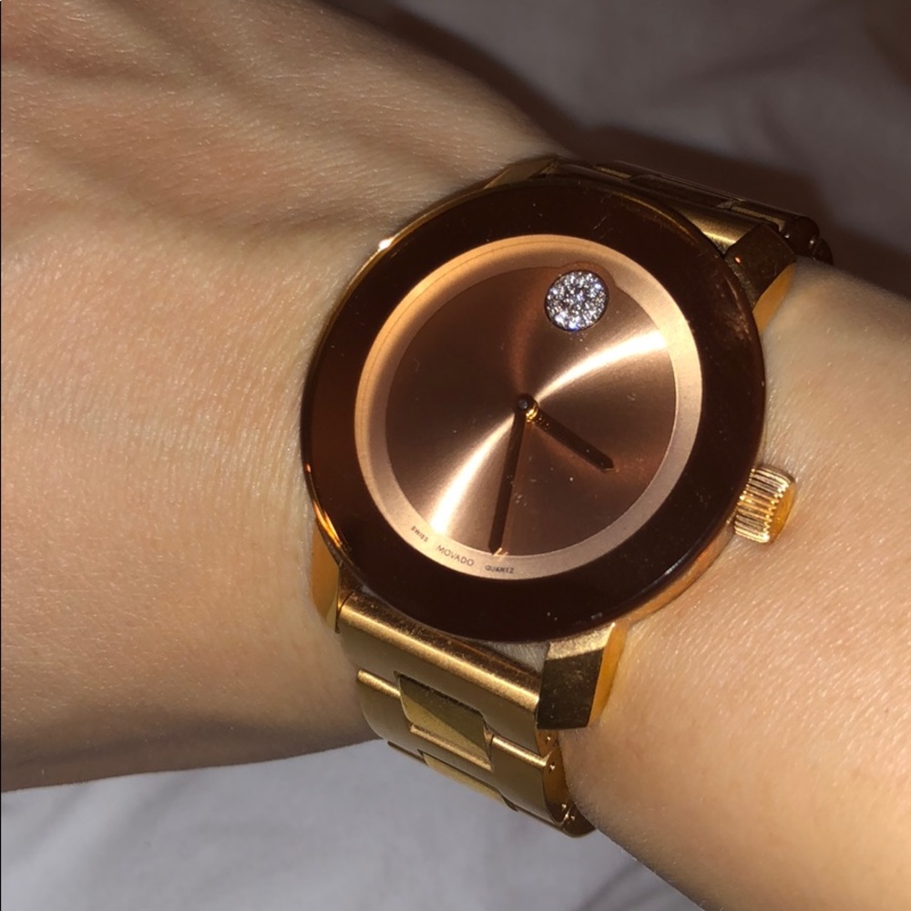 Brand new!! Rose gold Movado women watch